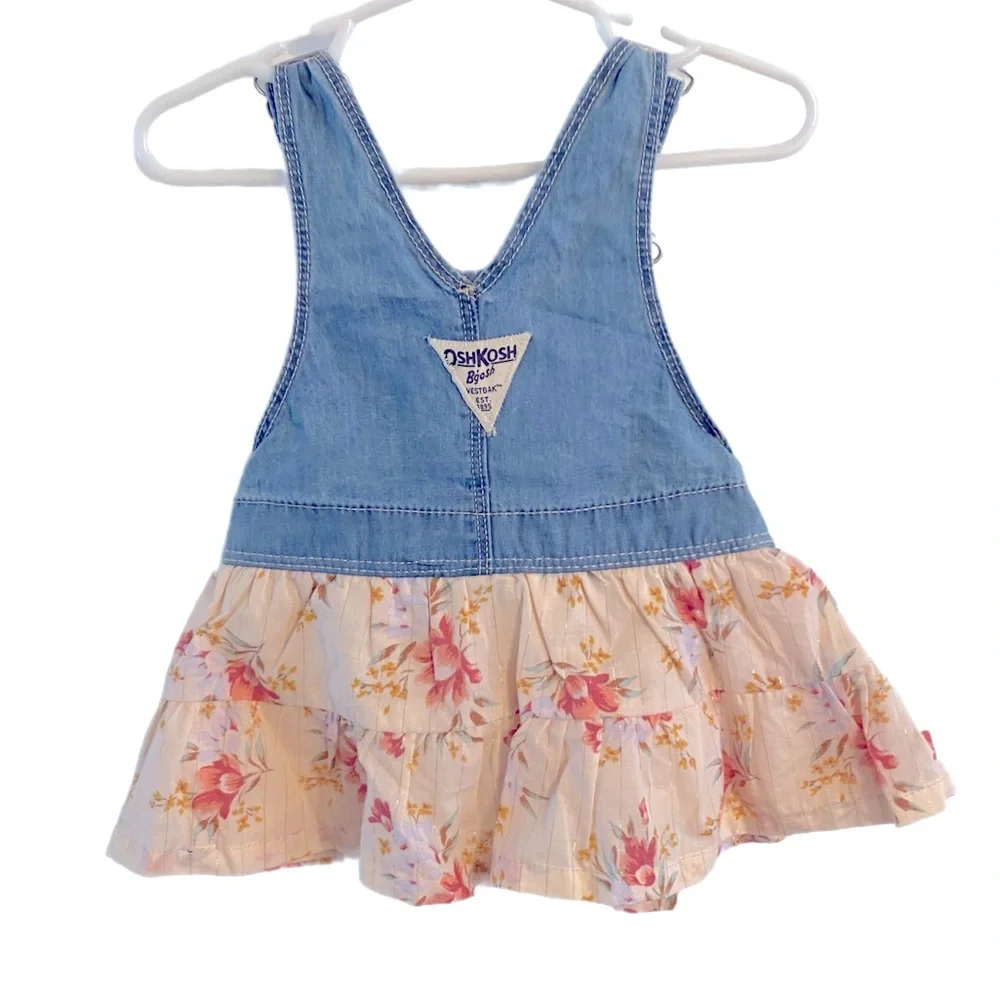 OshKosh B'gosh Baby 6 Month Dress Overall New With Tags